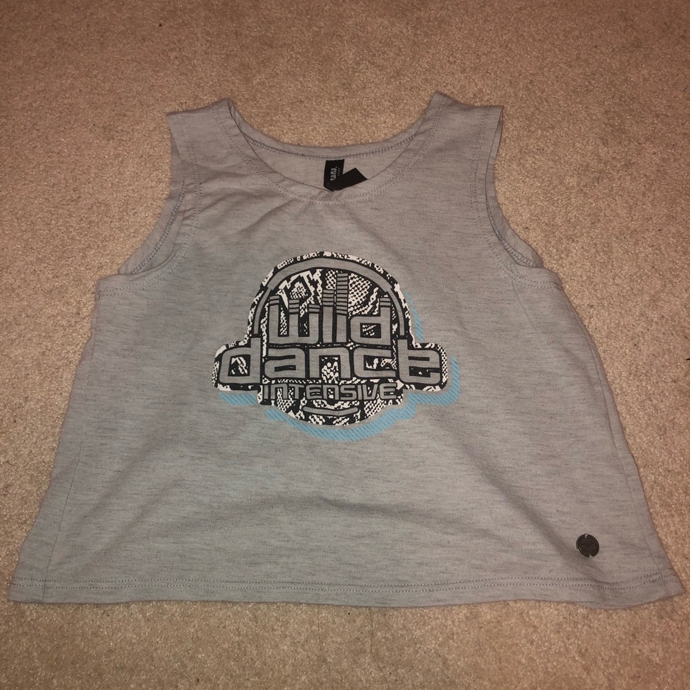 Wild Dance Intensive loose crop tank